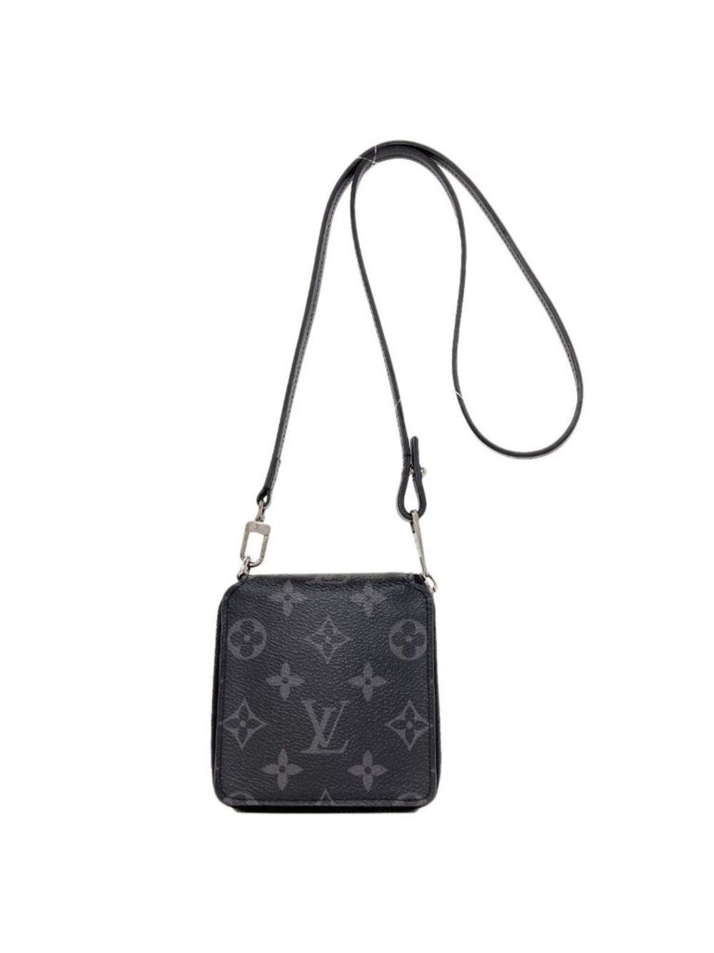 Louis Vuitton Zippy Compact Wallet Bifold Monogram Eclipse